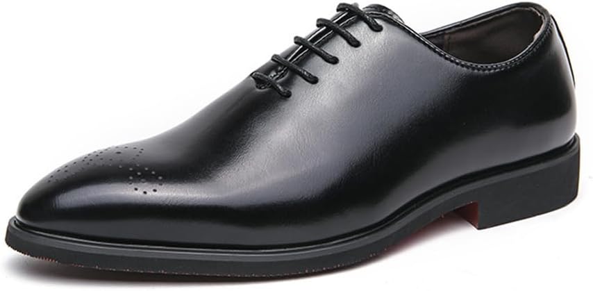 Мужские классические оксфорды KYOESCAI, удобные деловые туфли, стильные броги, дерби с шнуровкой для мужчин, черный
Мужские классические оксфорды KYOESCAI, удобные деловые туфли, стильные броги, дерби с шнуровкой для мужчин, черный