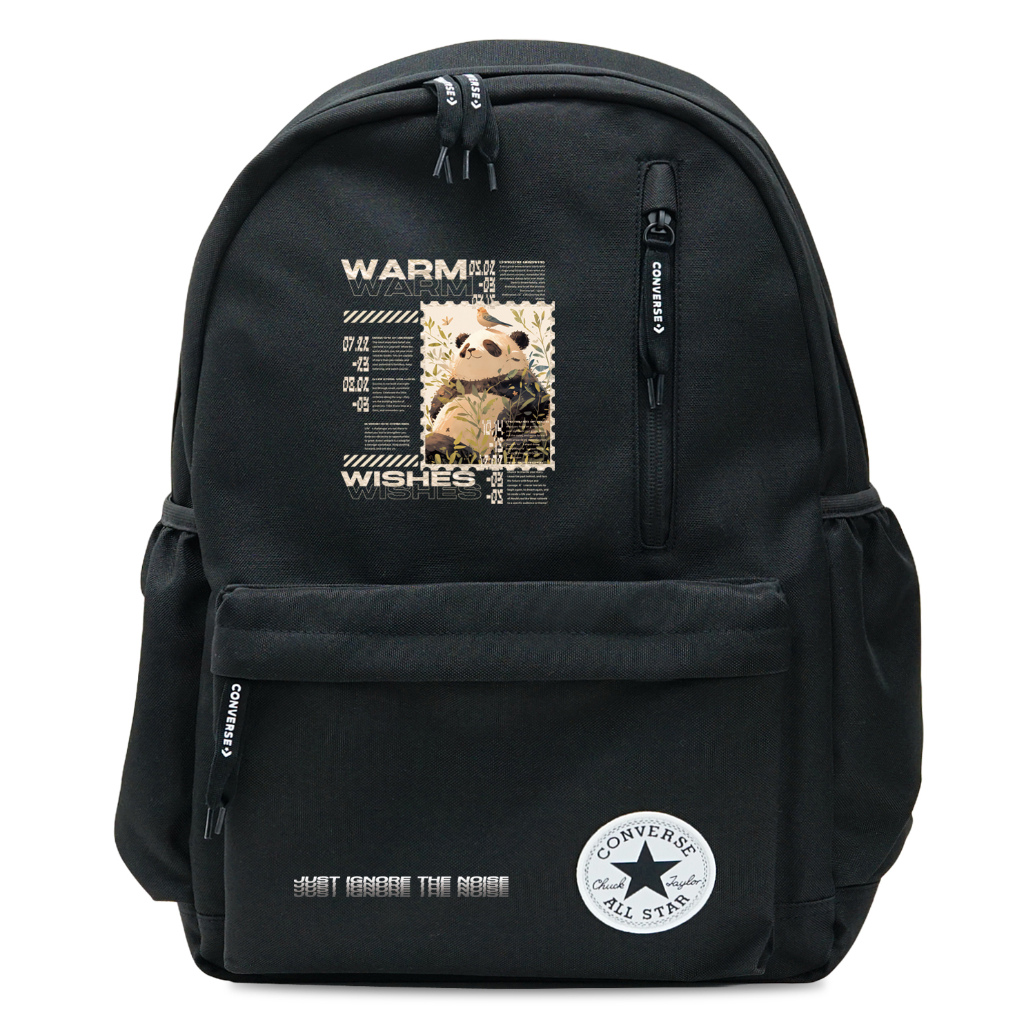 Converse Полиэстеровый рюкзак среднего размера унисекс черный, CNY Bamboo Bird Panda
Converse Полиэстеровый рюкзак среднего размера унисекс черный, CNY Bamboo Bird Panda