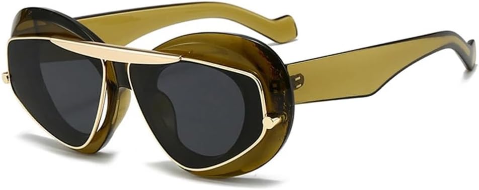 Большие солнцезащитные очки «кошачий глаз» для женщин, ретро-линзы, янтарные оттенки, защита от ультрафиолета UV400, мужские солнцезащитные очки в стиле панк SLCHJXS, 3
Большие солнцезащитные очки «кошачий глаз» для женщин, ретро-линзы, янтарные оттенки, защита от ультрафиолета UV400, мужские солнцезащитные очки в стиле панк SLCHJXS, 3