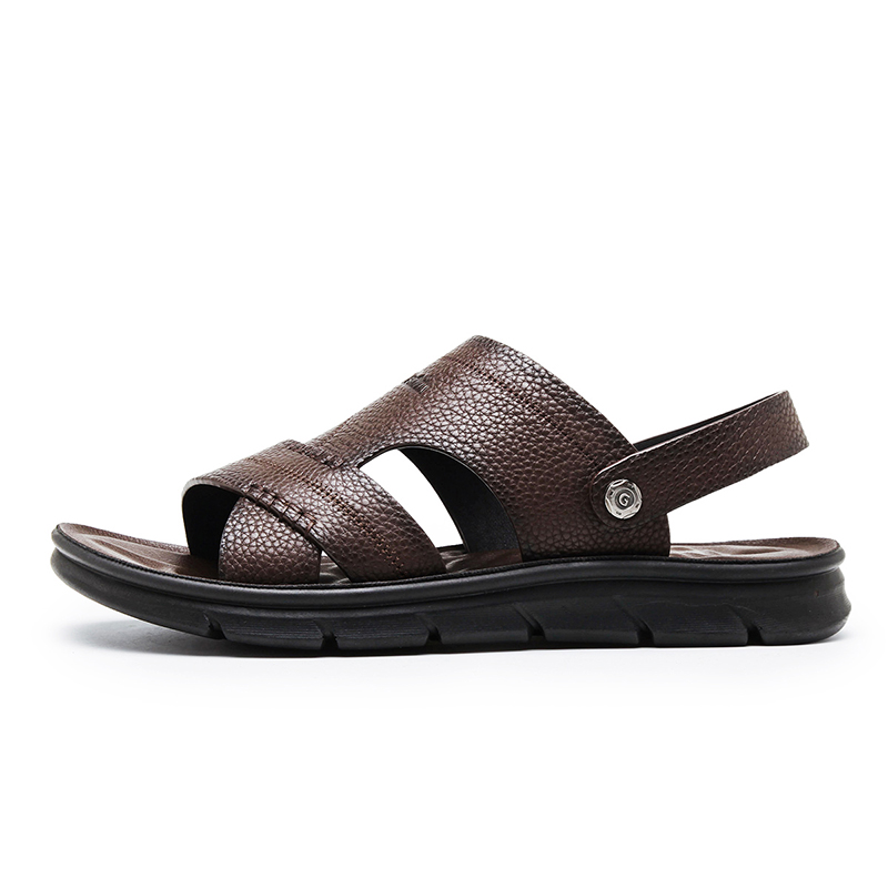 G.N.SHIJIA Пляжные сандалии мужские черно-коричневые коричневые, цвет Brown 
G.N.SHIJIA Пляжные сандалии мужские черно-коричневые коричневые, цвет Brown