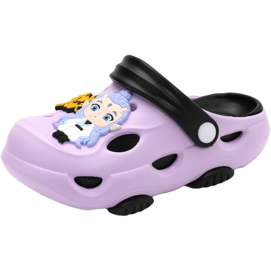 Детские тапочки с легкой амортизацией, нескользящие, детские FCMM, черный/фиолетовый
Детские тапочки с легкой амортизацией, нескользящие, детские FCMM, черный/фиолетовый