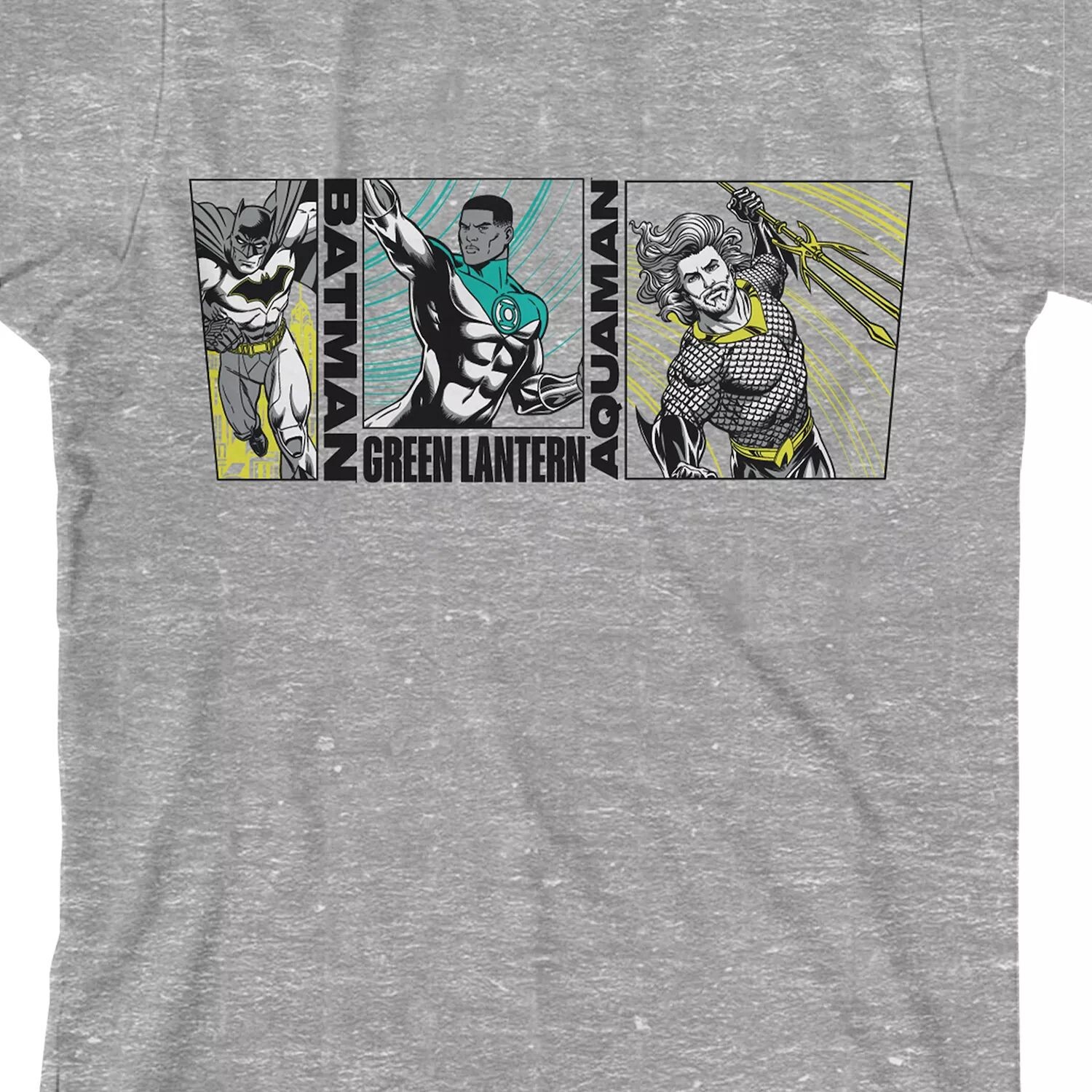 Футболка с рисунком «Бэтмен, Зеленый Фонарь и Аквамен» для мальчиков 8–20 лет Licensed Character
Футболка с рисунком «Бэтмен, Зеленый Фонарь и Аквамен» для мальчиков 8–20 лет Licensed Character