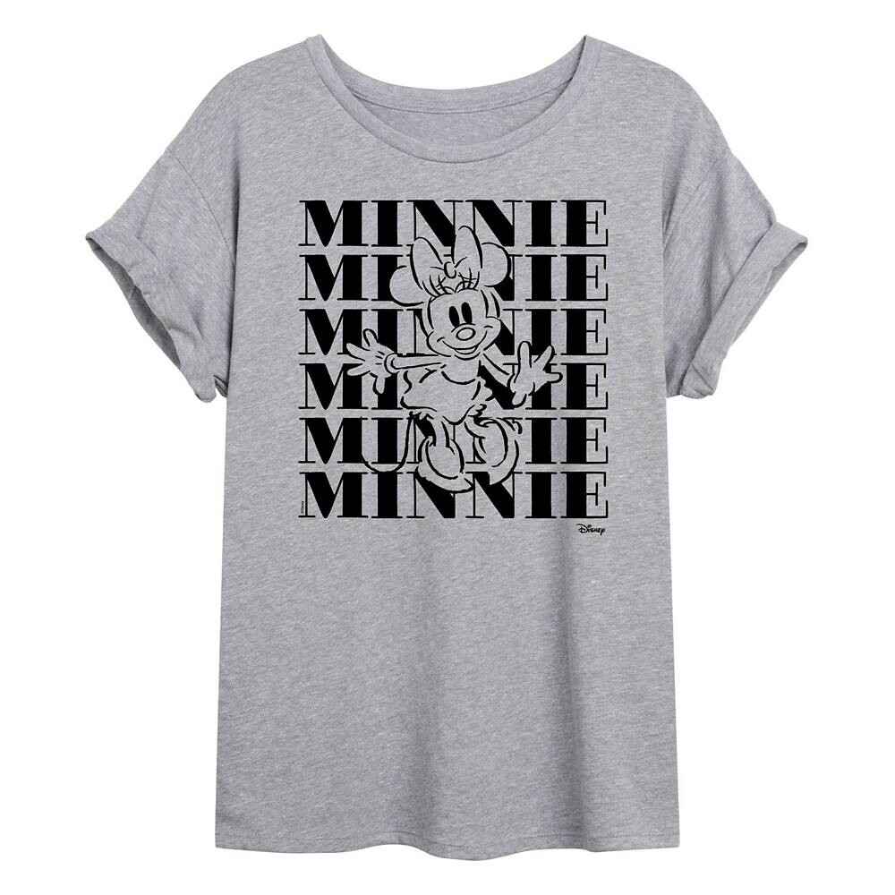 Наборная струящаяся футболка Disney's Minnie Mouse Junior для детей, цвет Heather Gray 
Наборная струящаяся футболка Disney's Minnie Mouse Junior для детей, цвет Heather Gray
