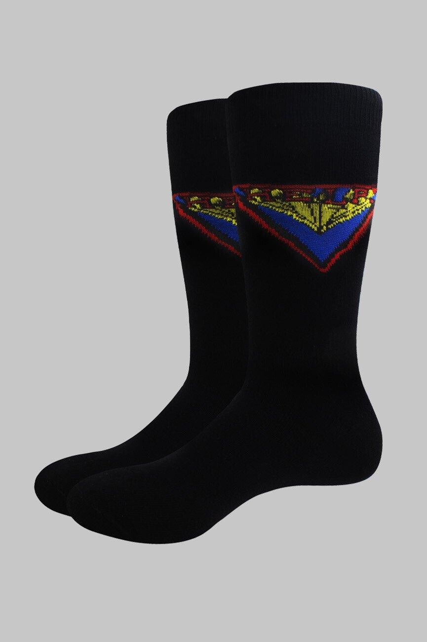 Помощь! Носки до щиколотки с комиксами Beatles, черный 
Помощь! Носки до щиколотки с комиксами Beatles, черный