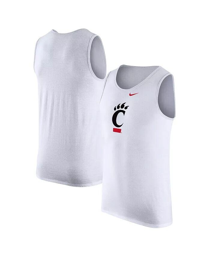 Мужская белая майка Cincinnati Bearcats Nike, белый
Мужская белая майка Cincinnati Bearcats Nike, белый