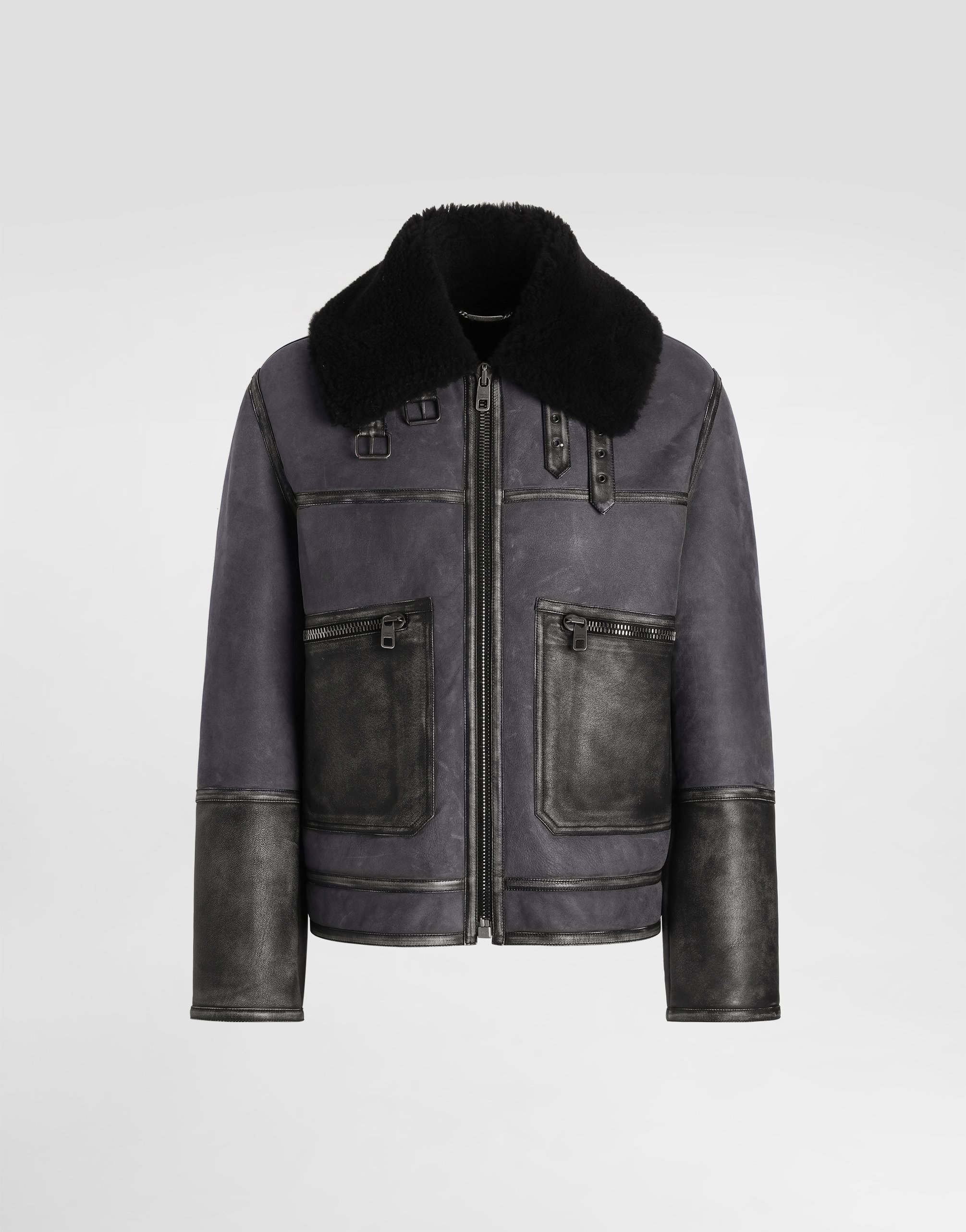 Бомбер из овчины Dolce & Gabbana, коричневый
Бомбер из овчины Dolce & Gabbana, коричневый