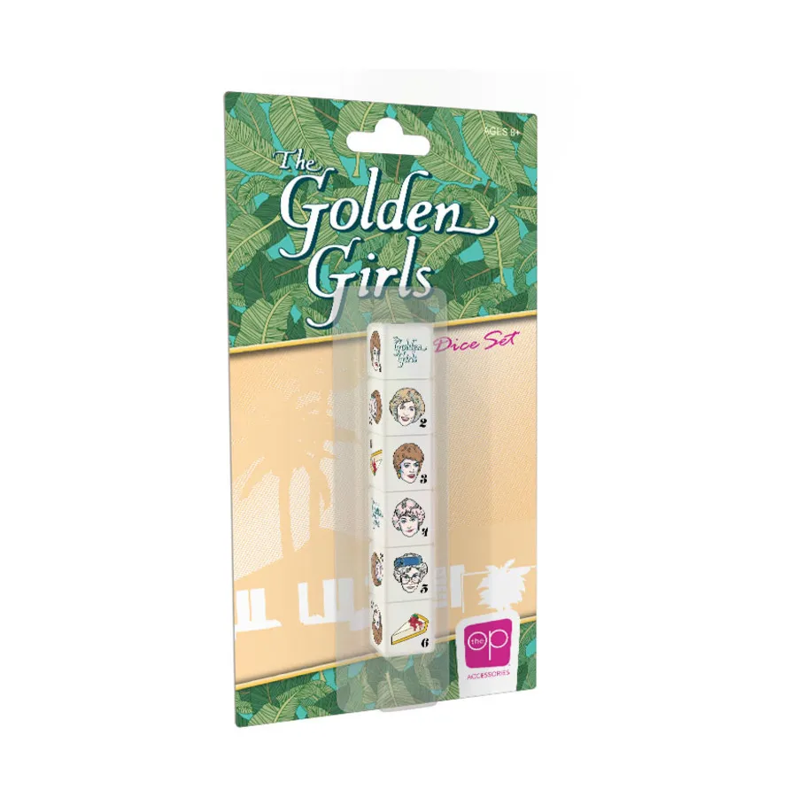 Набор кубиков Golden Girls, (6), Dice (USAOpoly)
Набор кубиков Golden Girls, (6), Dice (USAOpoly)