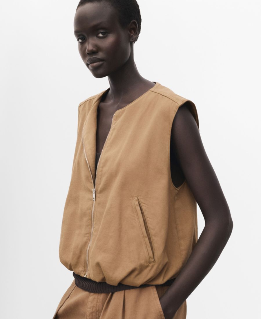 Женский пуховый джинсовый жилет MANGO, Brown
Женский пуховый джинсовый жилет MANGO, Brown
