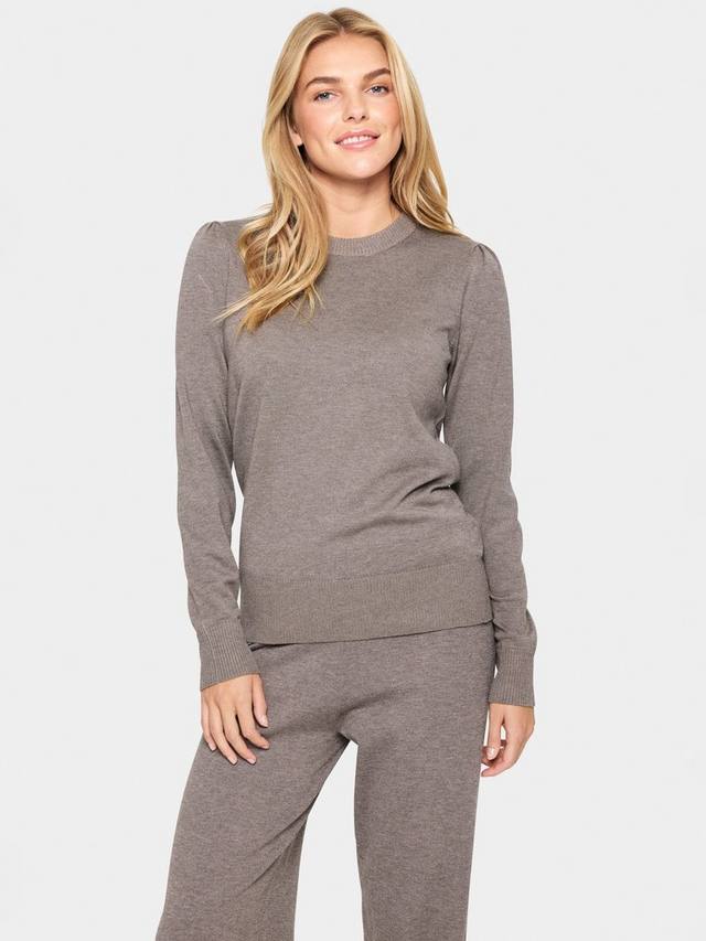 Джемпер mila с круглым вырезом Saint Tropez, цвет Iron Melange
Джемпер mila с круглым вырезом Saint Tropez, цвет Iron Melange