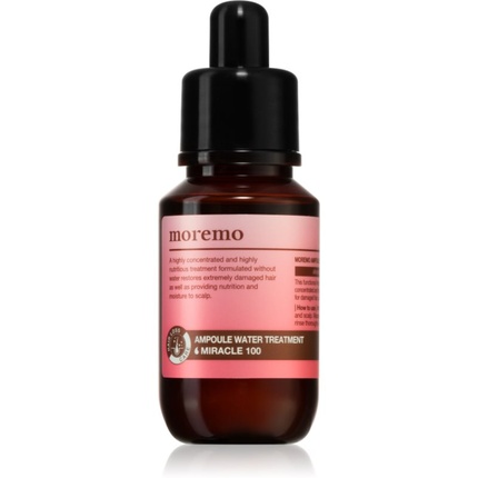 Moremo Water Treatment Miracle 100 - Интенсивное восстанавливающее средство для волос и кожи головы 30 мл
Moremo Water Treatment Miracle 100 - Интенсивное восстанавливающее средство для волос и кожи головы 30 мл