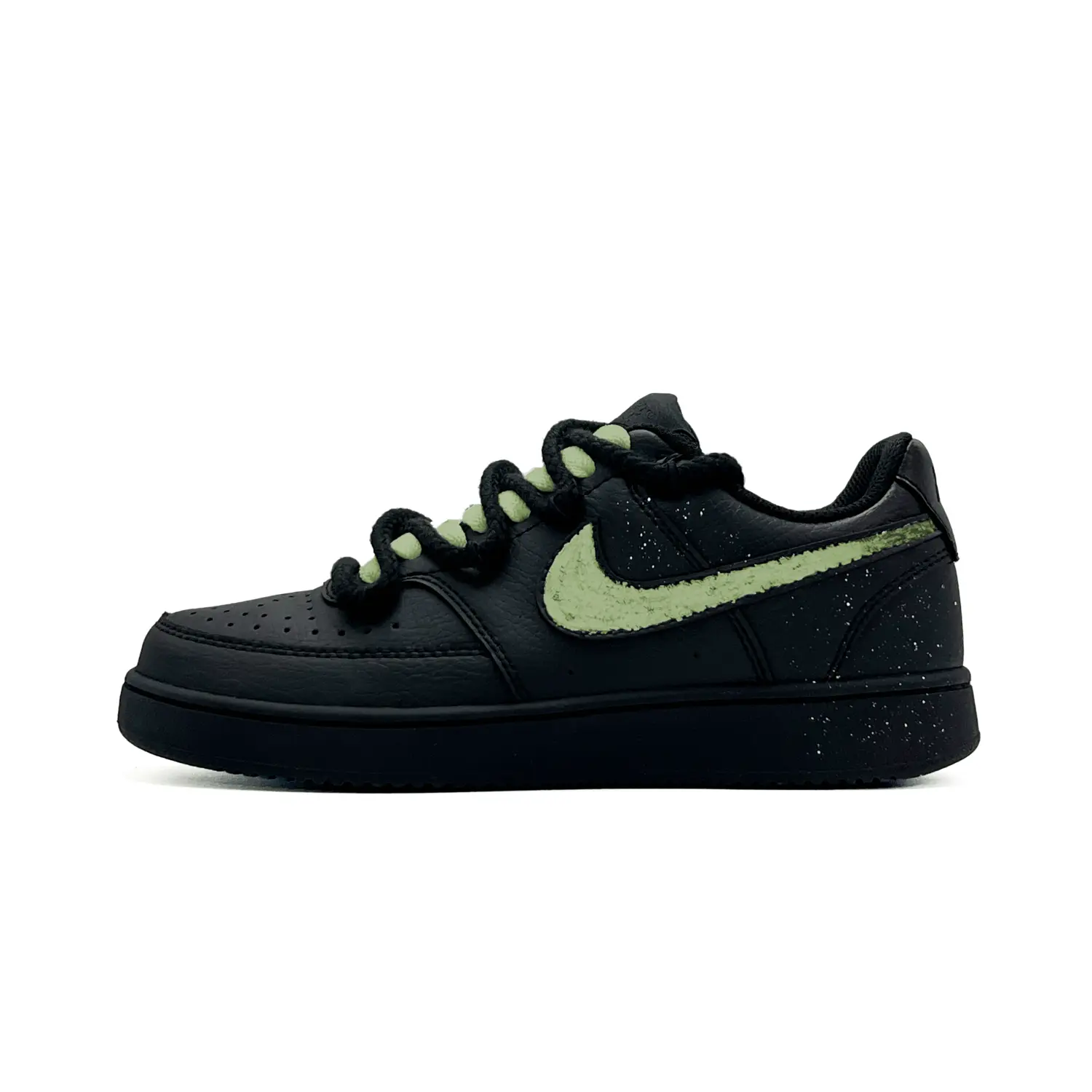 Court Vision Low Ink Shadow Cyan Glint PU Synthetic Leather Cushioning, Wear Resistant Low top Skateboard Shoes Nike, черный
Court Vision Low Ink Shadow Cyan Glint PU Synthetic Leather Cushioning, Wear Resistant Low top Skateboard Shoes Nike, черный