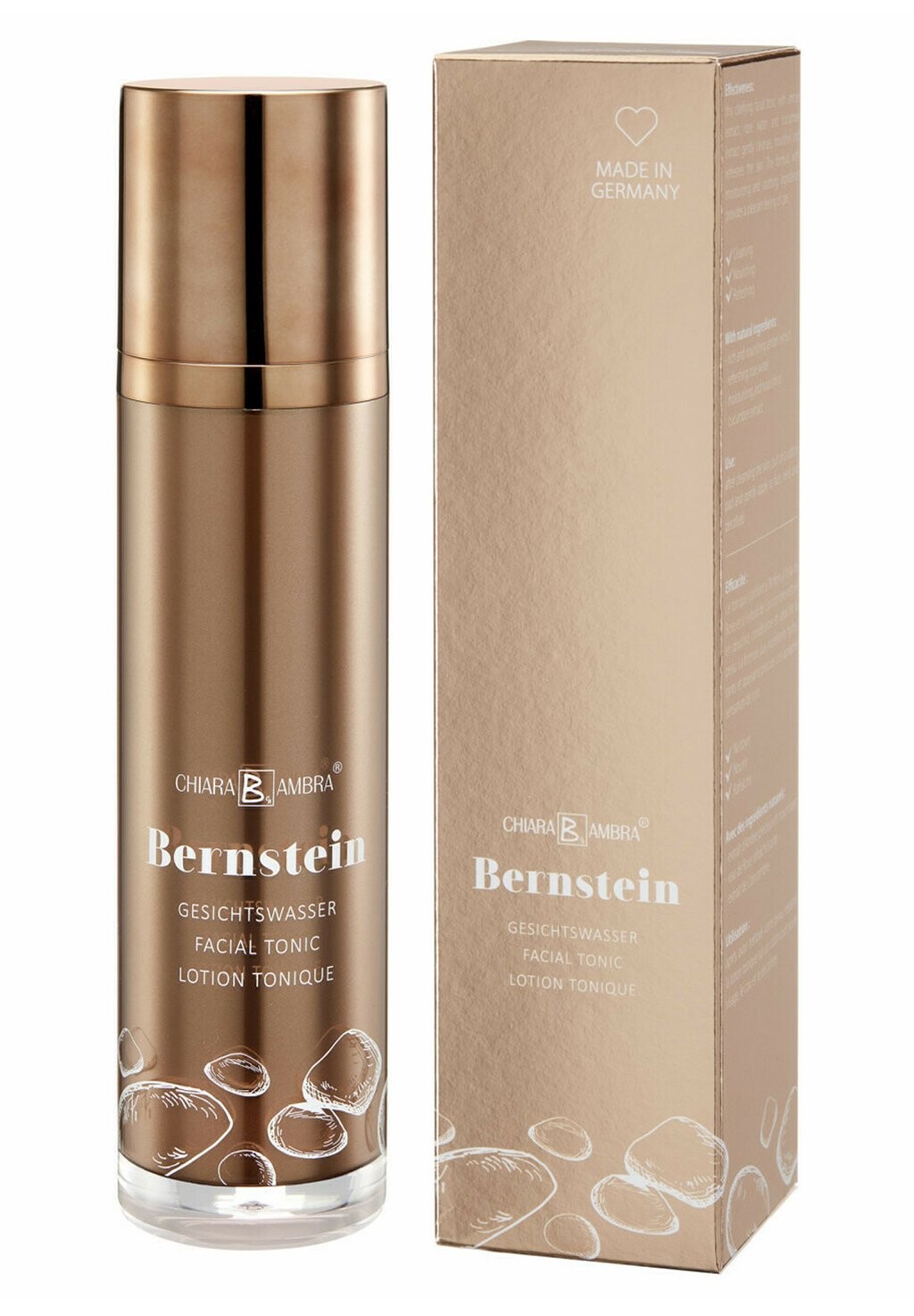 Тоник для лица CHIARA AMBRA BERNSTEIN GESICHTSWASSER, цвет kupfer
Тоник для лица CHIARA AMBRA BERNSTEIN GESICHTSWASSER, цвет kupfer