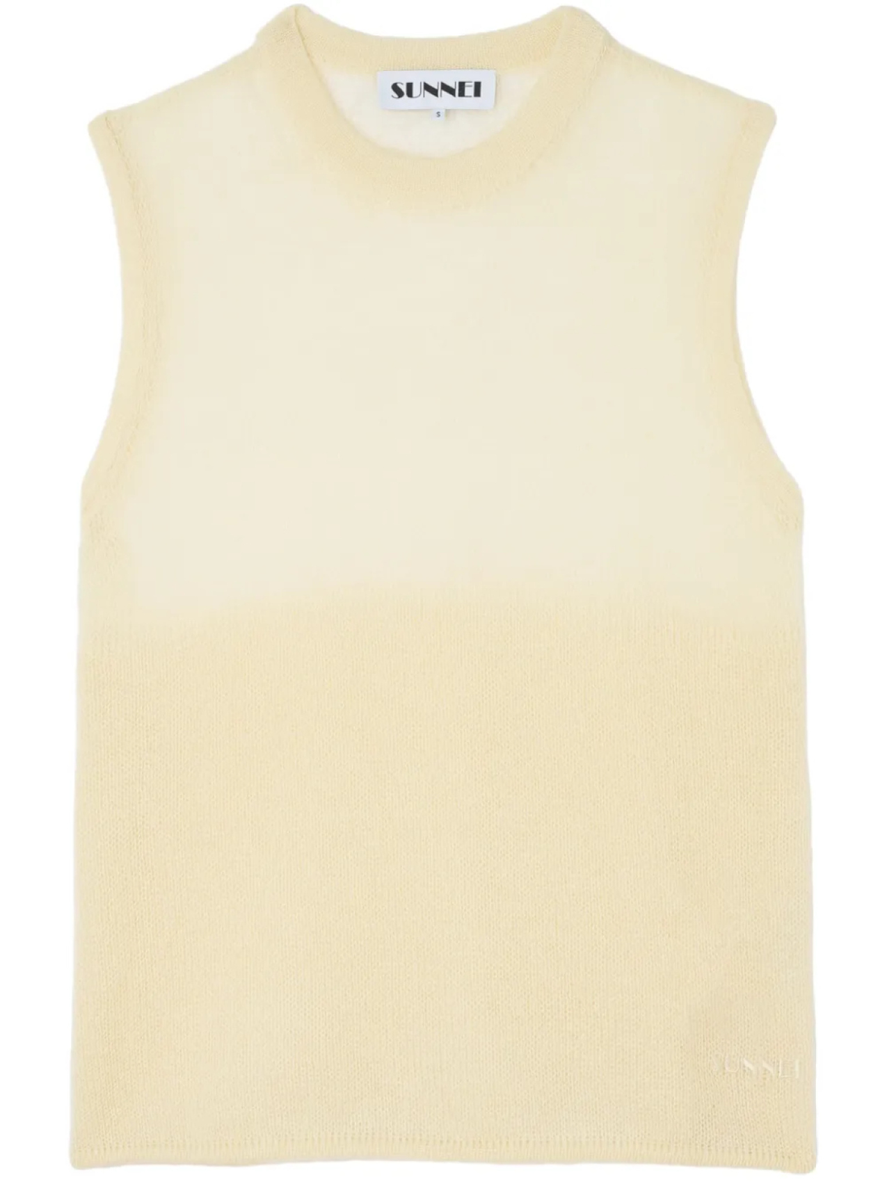 Вязаный жилет Sunnei, нейтральный
Вязаный жилет Sunnei, нейтральный