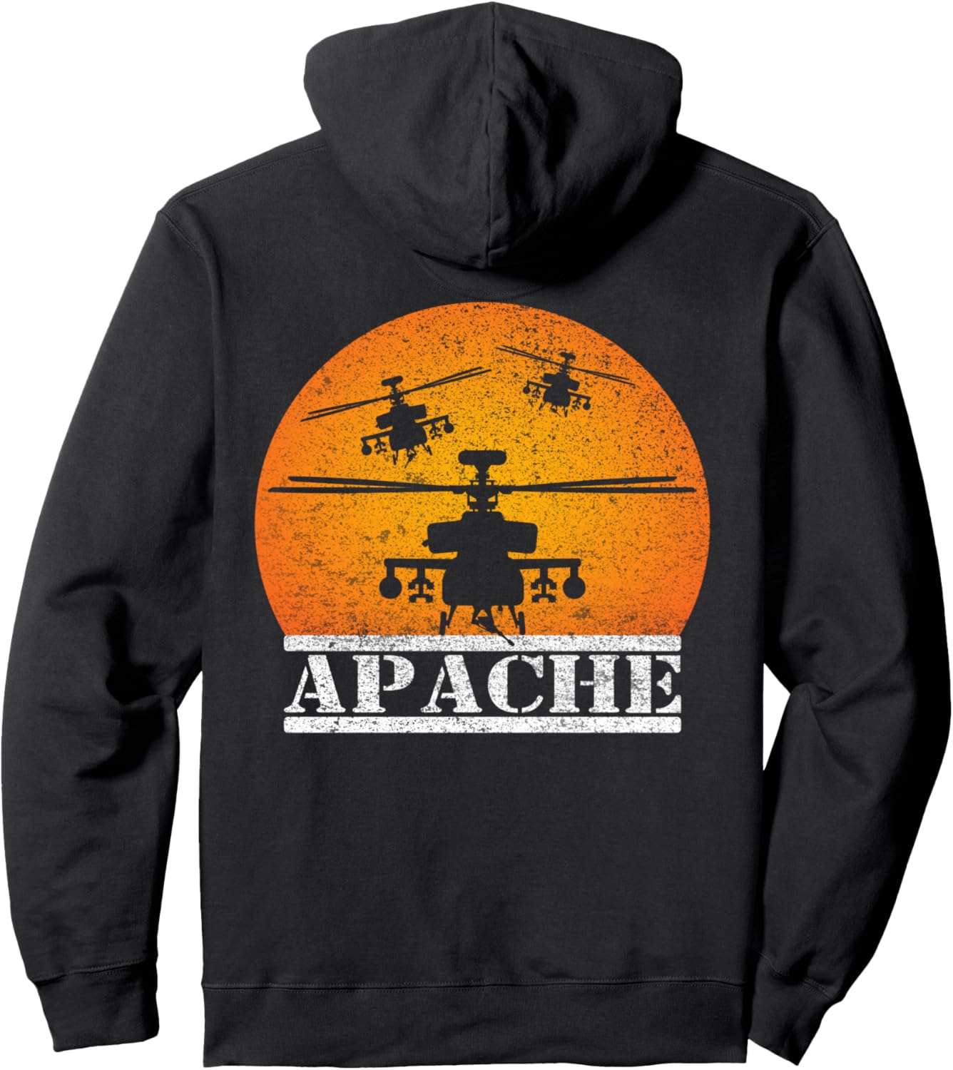 Худи с изображением пилота ударного вертолета Apache AH64, цвет «Закат», черный Army Attack Helicopter
Худи с изображением пилота ударного вертолета Apache AH64, цвет «Закат», черный Army Attack Helicopter