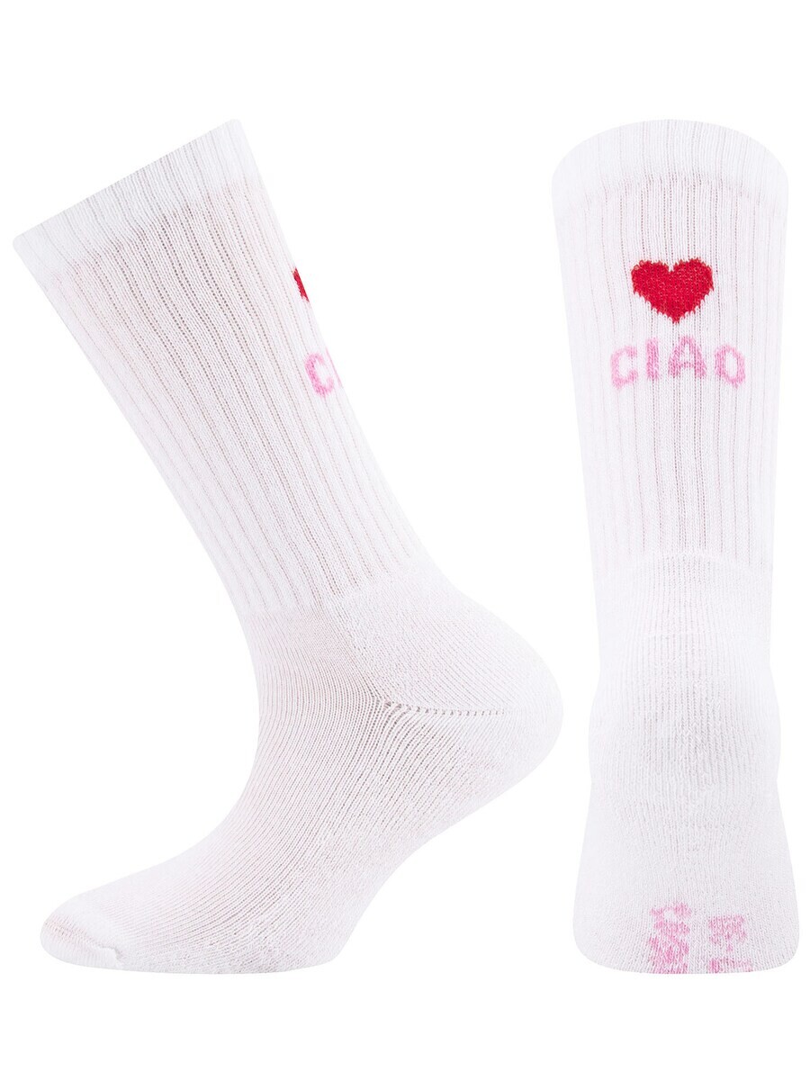 Носки EWERS Socks Ciao Amore, белый 
Носки EWERS Socks Ciao Amore, белый