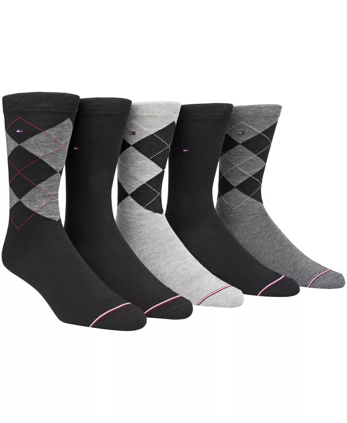 Мужские носки Argyle Premium Crew Socks, 5 пар Tommy Hilfiger, черный
Мужские носки Argyle Premium Crew Socks, 5 пар Tommy Hilfiger, черный