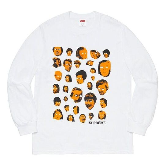 Футболка fw19 week 1 faces l/s tee human face printing long sleeves white Supreme, белый
Футболка fw19 week 1 faces l/s tee human face printing long sleeves white Supreme, белый