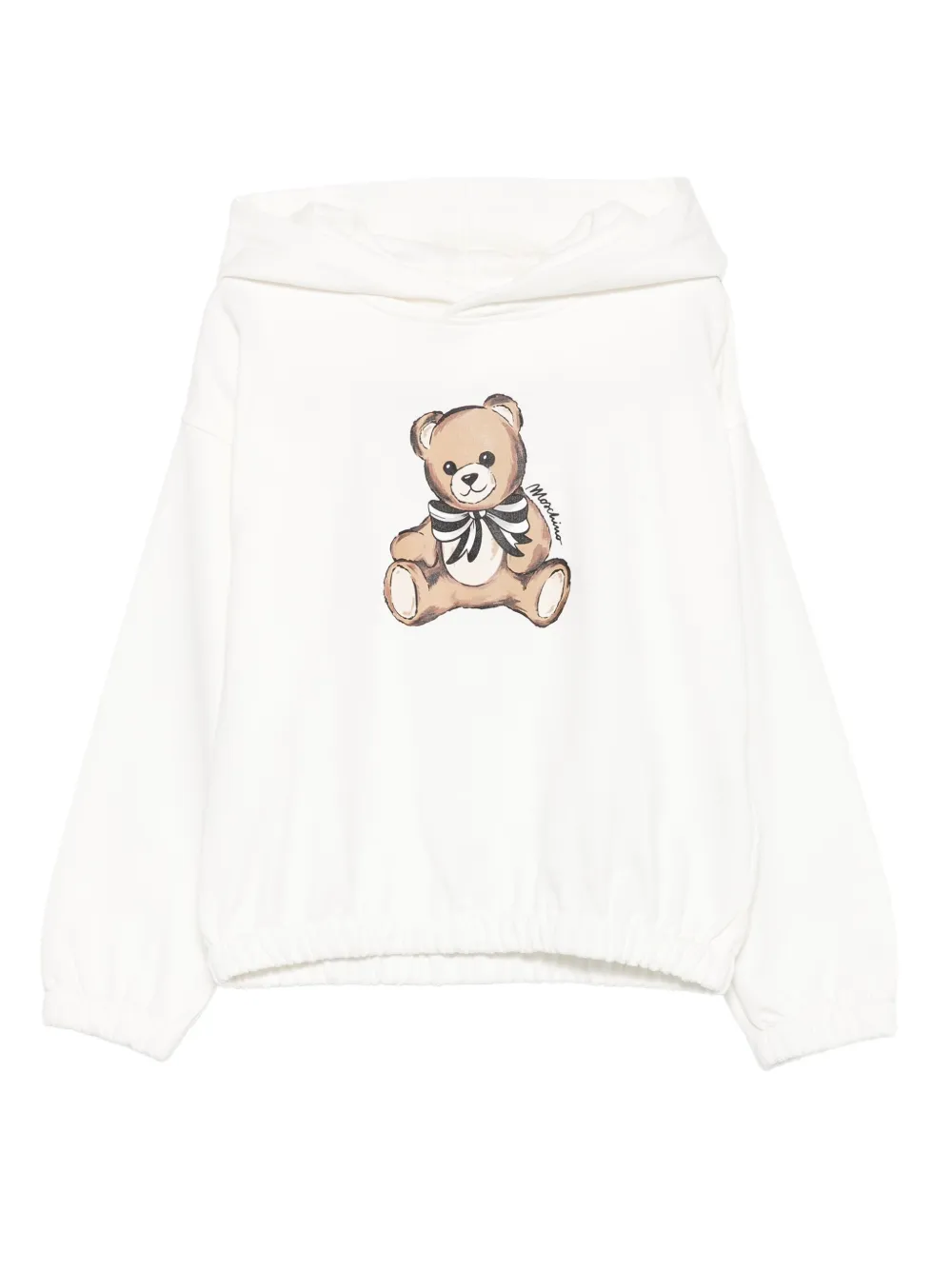 Толстовка с принтом Тедди Moschino Kids, нейтральный 
Толстовка с принтом Тедди Moschino Kids, нейтральный