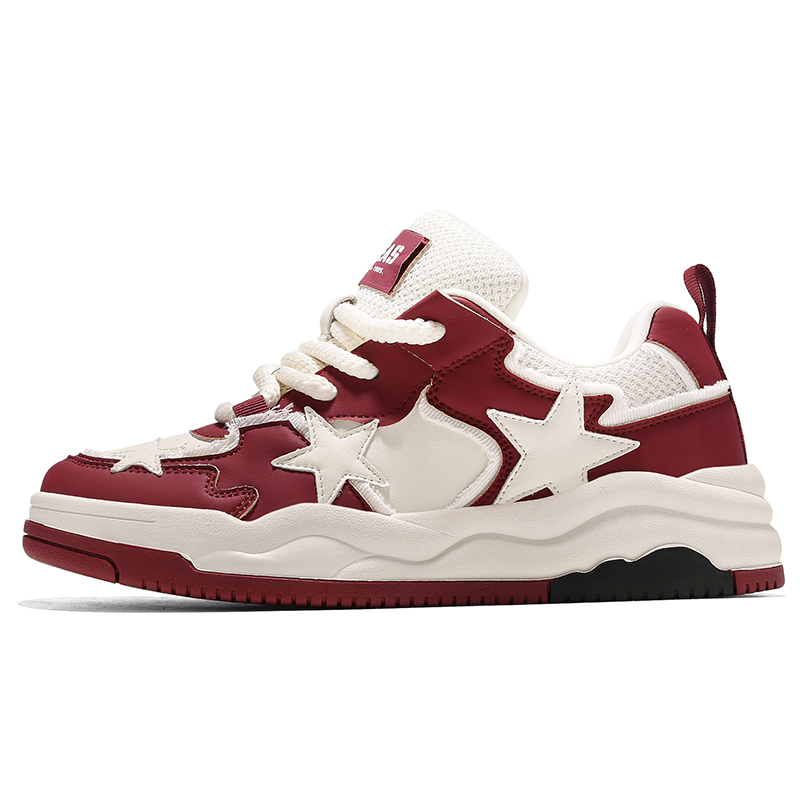 VIIEAS Абразивостойкие дышащие низкие скейтбордские кроссовки мужские красные, цвет Red
VIIEAS Абразивостойкие дышащие низкие скейтбордские кроссовки мужские красные, цвет Red