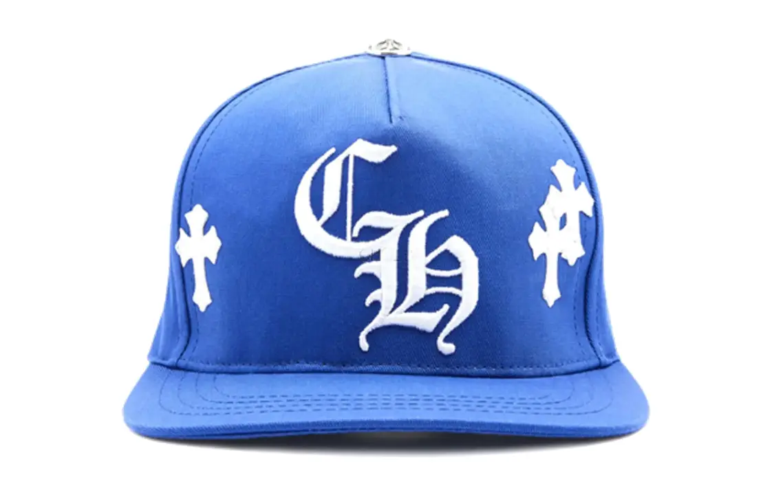 Бейсболка с крестообразным креплением Chrome Hearts, синий
Бейсболка с крестообразным креплением Chrome Hearts, синий