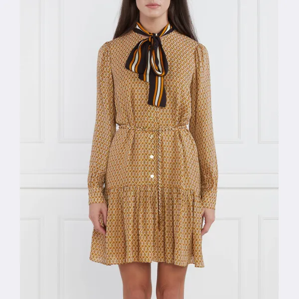 Платье с добавлением шелка Michael Kors, оранжевый
Платье с добавлением шелка Michael Kors, оранжевый