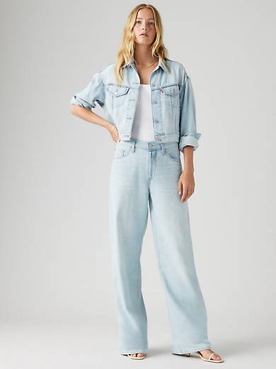 Женские джинсы XL Baggy Straight Linen+ Denim Levi's, цвет Luxury Trip - Light Wash
Женские джинсы XL Baggy Straight Linen+ Denim Levi's, цвет Luxury Trip - Light Wash