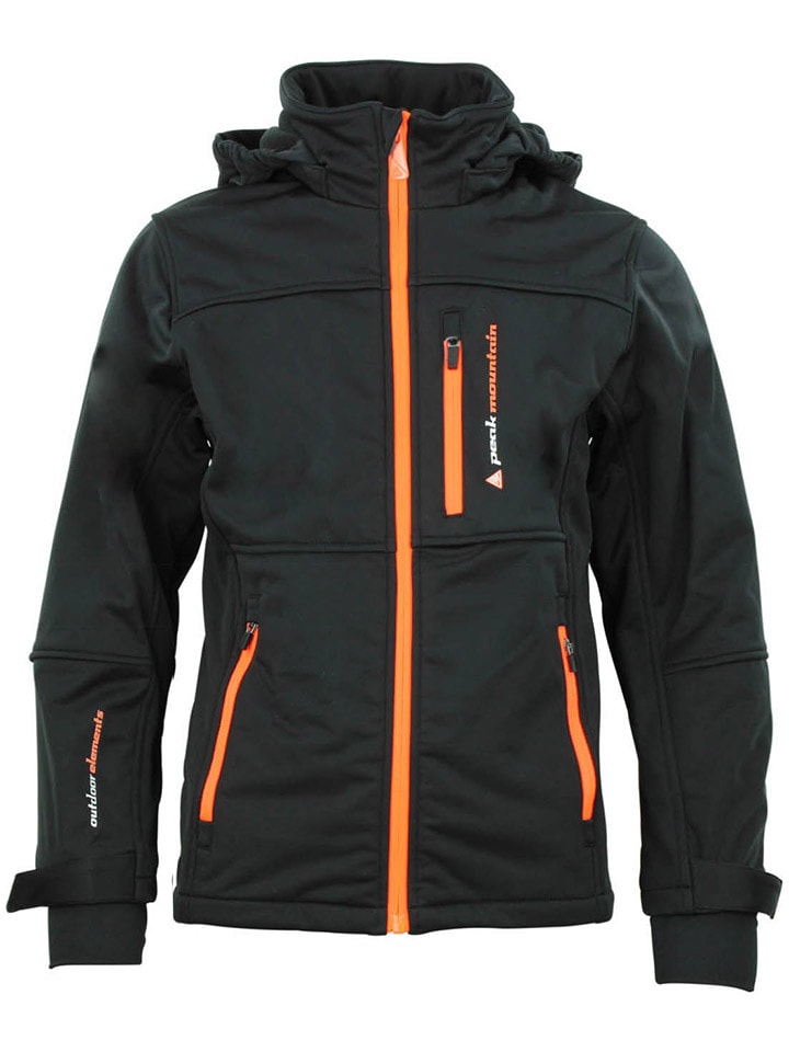 Куртка софтшелл Peak Mountain, цвет schwarz/orange
Куртка софтшелл Peak Mountain, цвет schwarz/orange