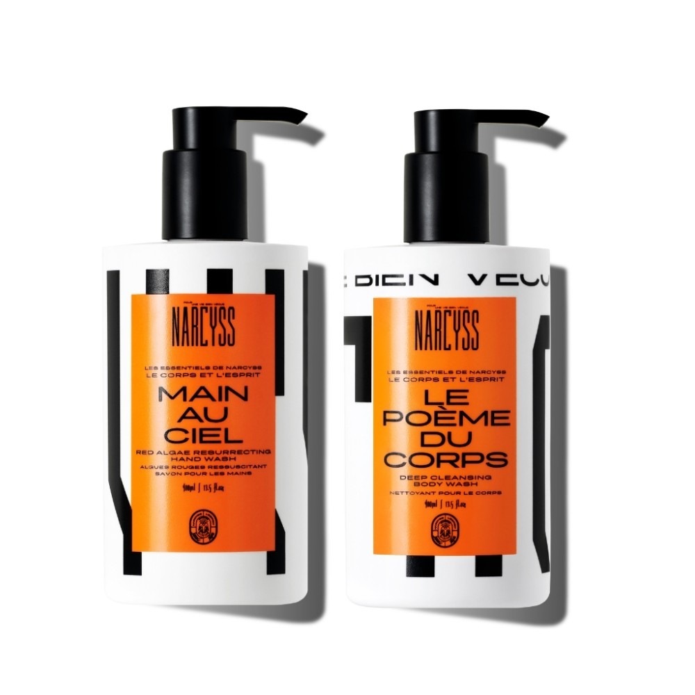 Набор для ухода за волосами duo-kit resurrecting & deep cleansing duo kit Narcyss, объем 2 x 400 мл.
Набор для ухода за волосами duo-kit resurrecting & deep cleansing duo kit Narcyss, объем 2 x 400 мл.