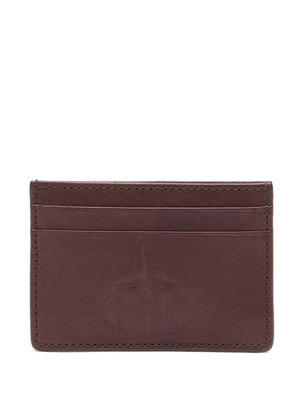 Картхолдер с тиснением Roberto Cavalli, коричневый 
Картхолдер с тиснением Roberto Cavalli, коричневый