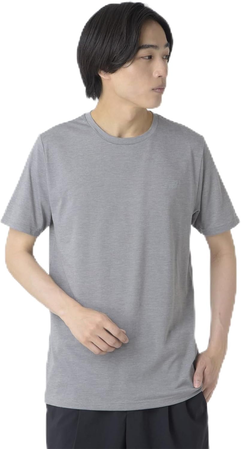 Мужская футболка с коротким рукавом New Balance, Dry Heather Tech (MT41070), серый
Мужская футболка с коротким рукавом New Balance, Dry Heather Tech (MT41070), серый