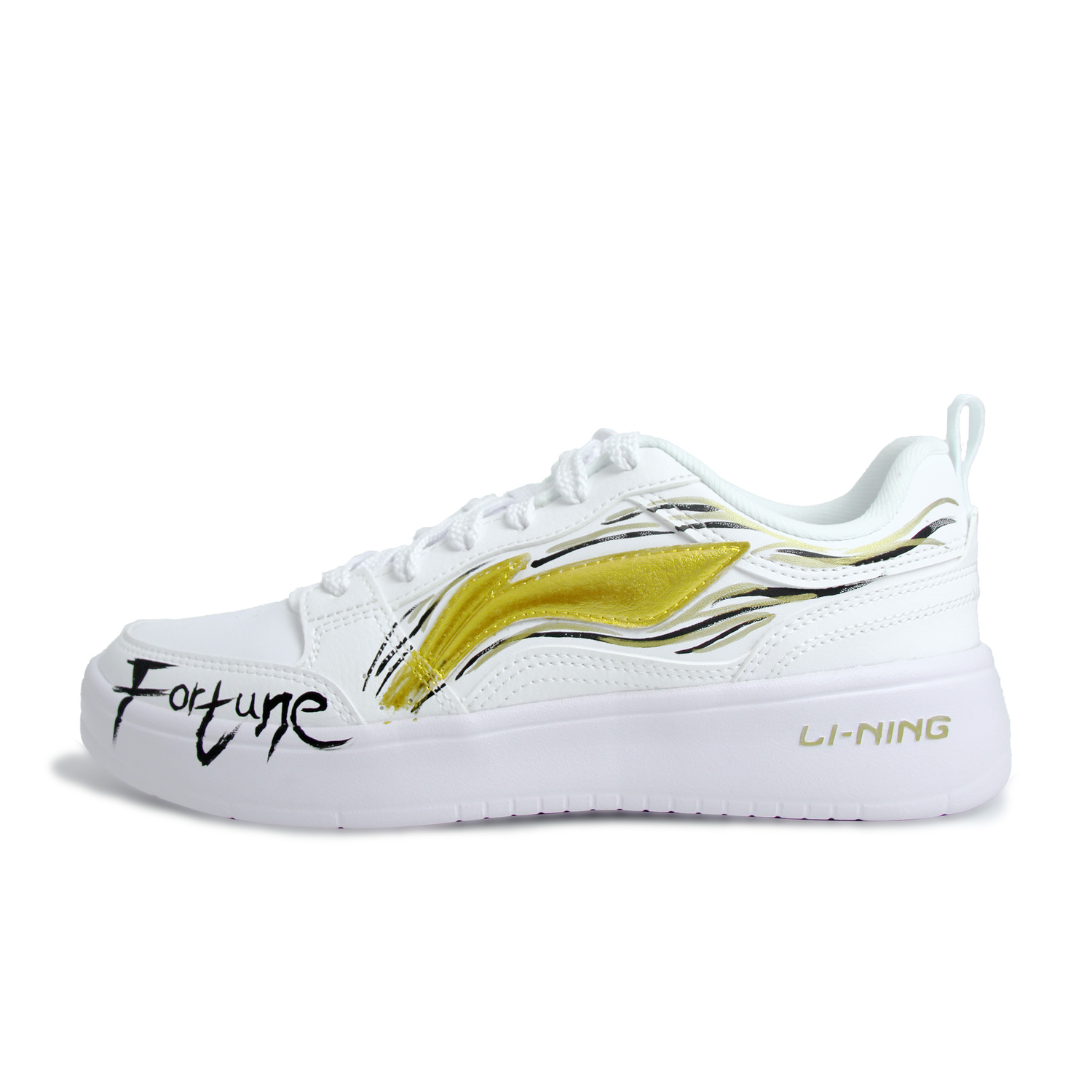 Li-Ning Sycee Synthetic Leather Hand Drawn Graffiti легкие и дышащие низкие кроссовки для скейтбординга Unisex, белый золото
Li-Ning Sycee Synthetic Leather Hand Drawn Graffiti легкие и дышащие низкие кроссовки для скейтбординга Unisex, белый золото