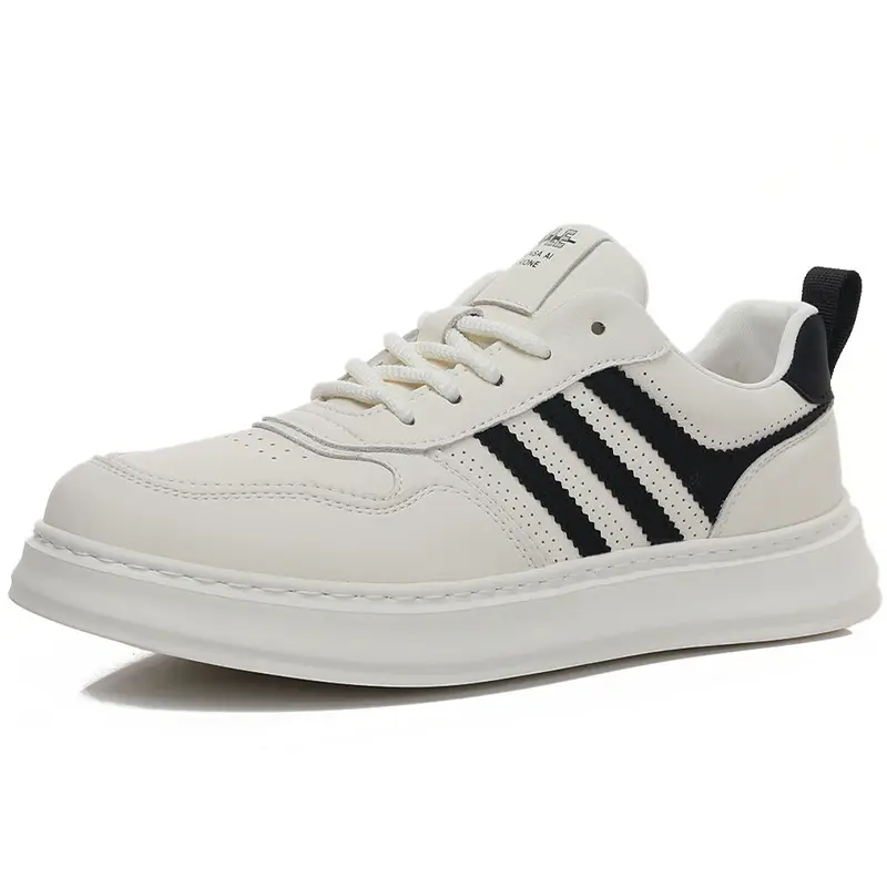 Поддерживающие, износостойкие, легкие и дышащие низкие мужские кроссовки для скейтбординга SENJIALUO, White Black
Поддерживающие, износостойкие, легкие и дышащие низкие мужские кроссовки для скейтбординга SENJIALUO, White Black