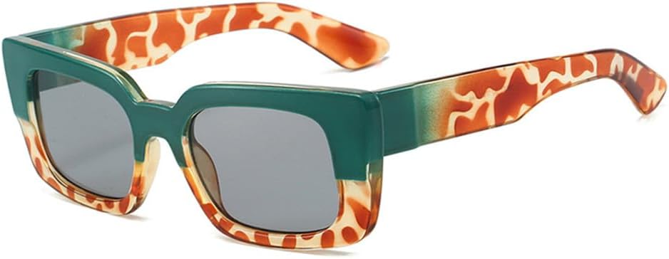 Женские солнцезащитные очки с двухцветным градиентом, защитой от УФ-излучения UV400, в стиле панк и леопардовом принте, для занятий спортом на открытом воздухе, бега и езды на велосипеде generic, Green Amber Gray
Женские солнцезащитные очки с двухцветным градиентом, защитой от УФ-излучения UV400, в стиле панк и леопардовом принте, для занятий спортом на открытом воздухе, бега и езды на велосипеде generic, Green Amber Gray