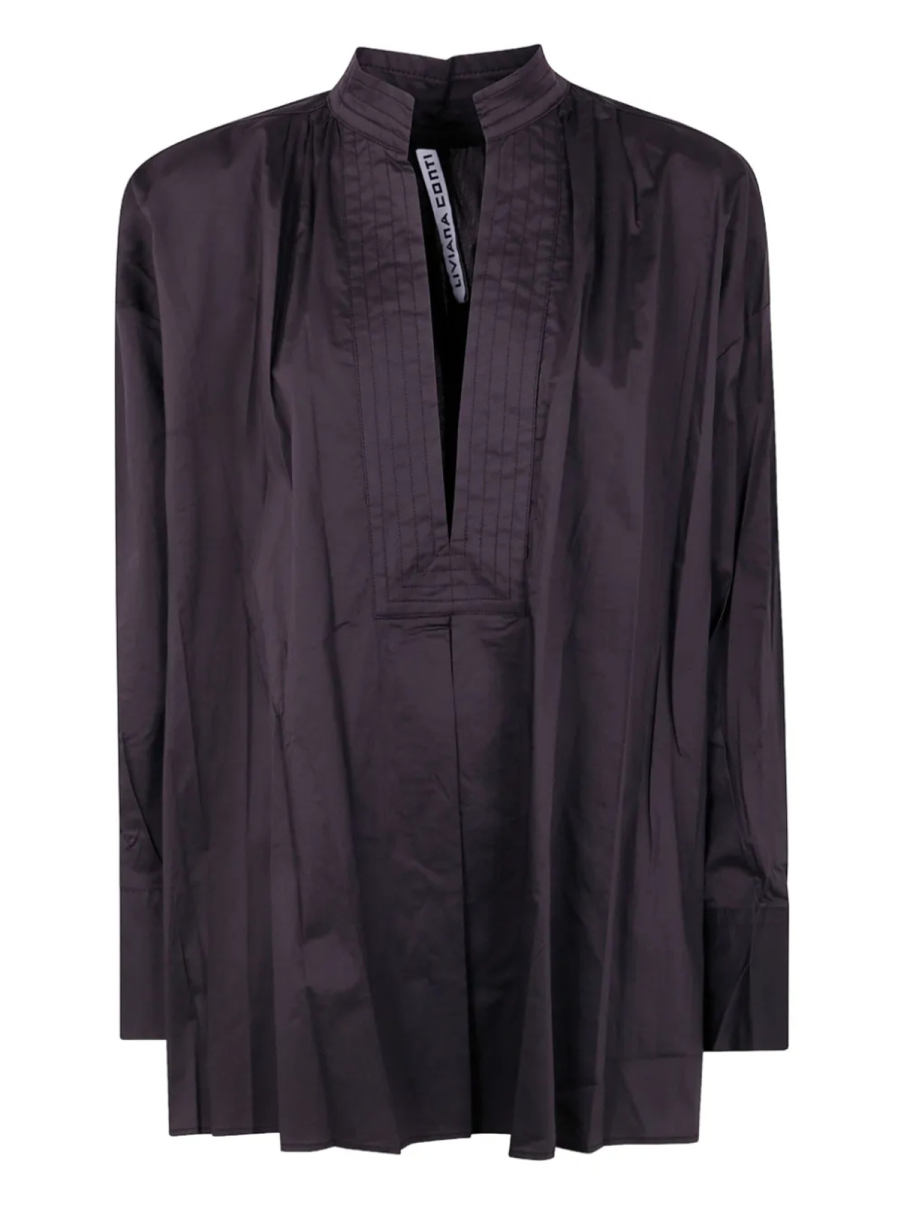 Блузка с V-образным вырезом Liviana Conti, коричневый
Блузка с V-образным вырезом Liviana Conti, коричневый