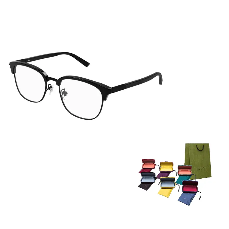 GUCCI Ацетатные круглые очки мужские черные, Black
GUCCI Ацетатные круглые очки мужские черные, Black