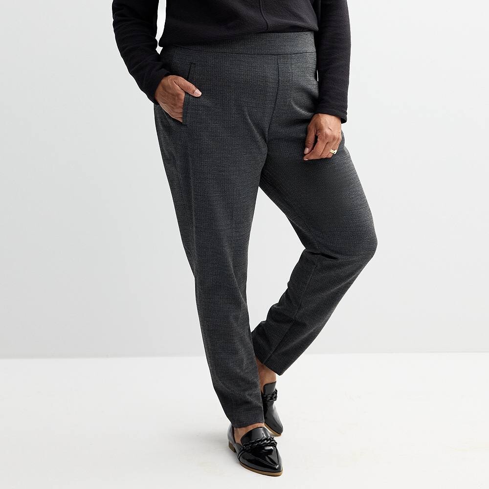 Классические прямые брюки Croft & Barrow Ponte больших размеров, цвет Bw Texture
Классические прямые брюки Croft & Barrow Ponte больших размеров, цвет Bw Texture