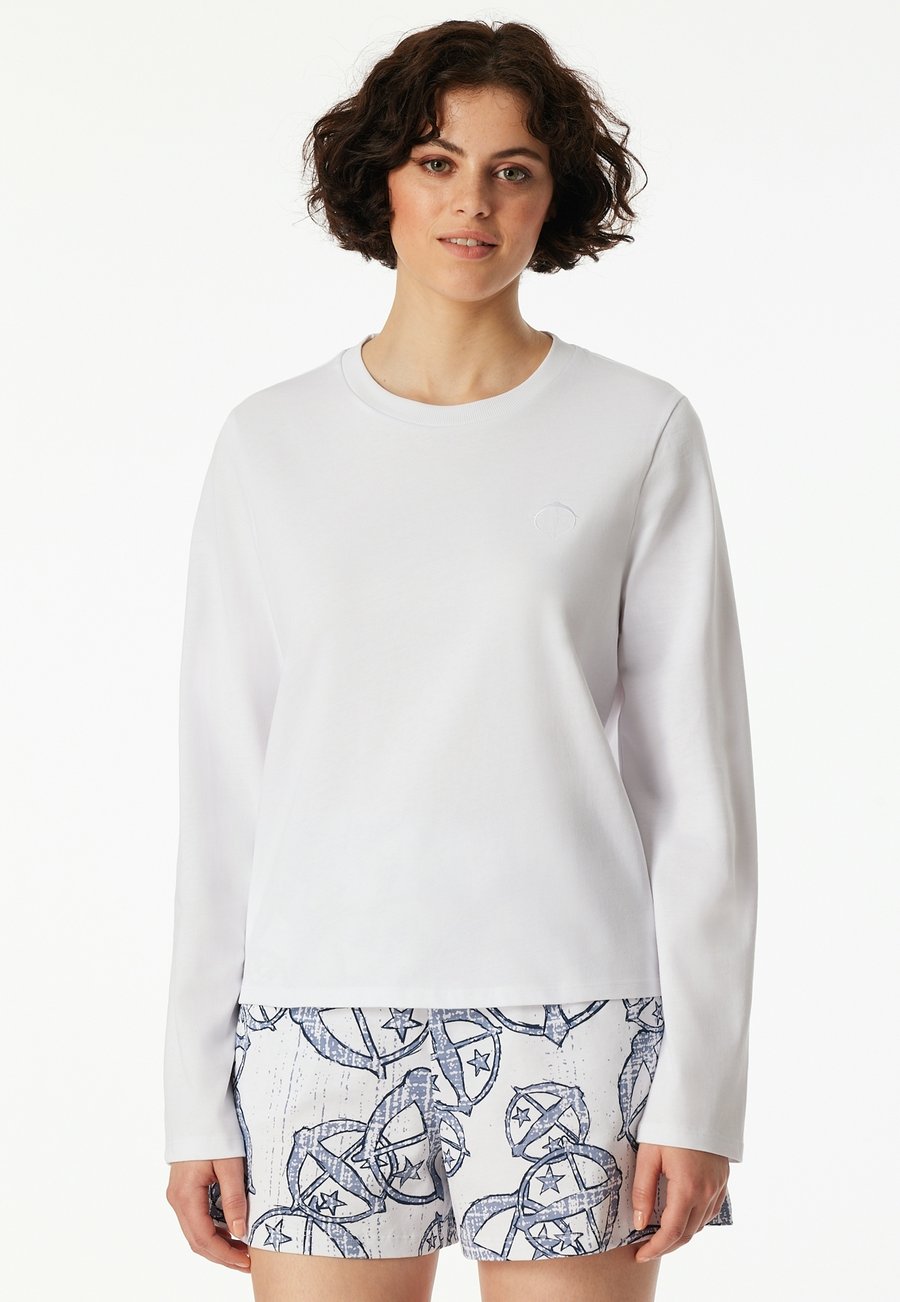 Пижамный топ Schiesser LONGSLEEVE, Weiss/White
Пижамный топ Schiesser LONGSLEEVE, Weiss/White