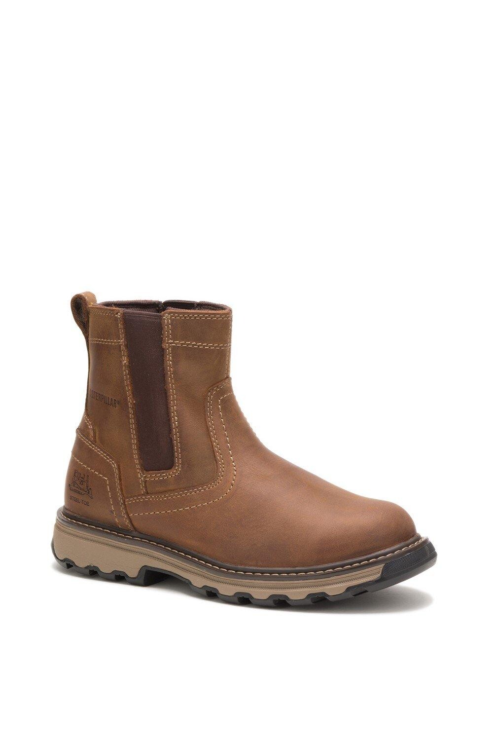 Кожаные защитные ботинки Pelton CAT Safety, коричневый
Кожаные защитные ботинки Pelton CAT Safety, коричневый