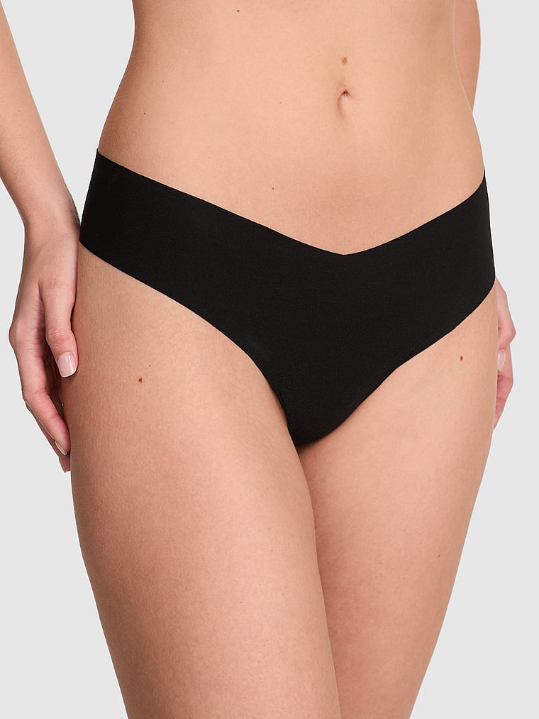 Трусики-Стринги No-Show Pink, smooth pure black
Трусики-Стринги No-Show Pink, smooth pure black