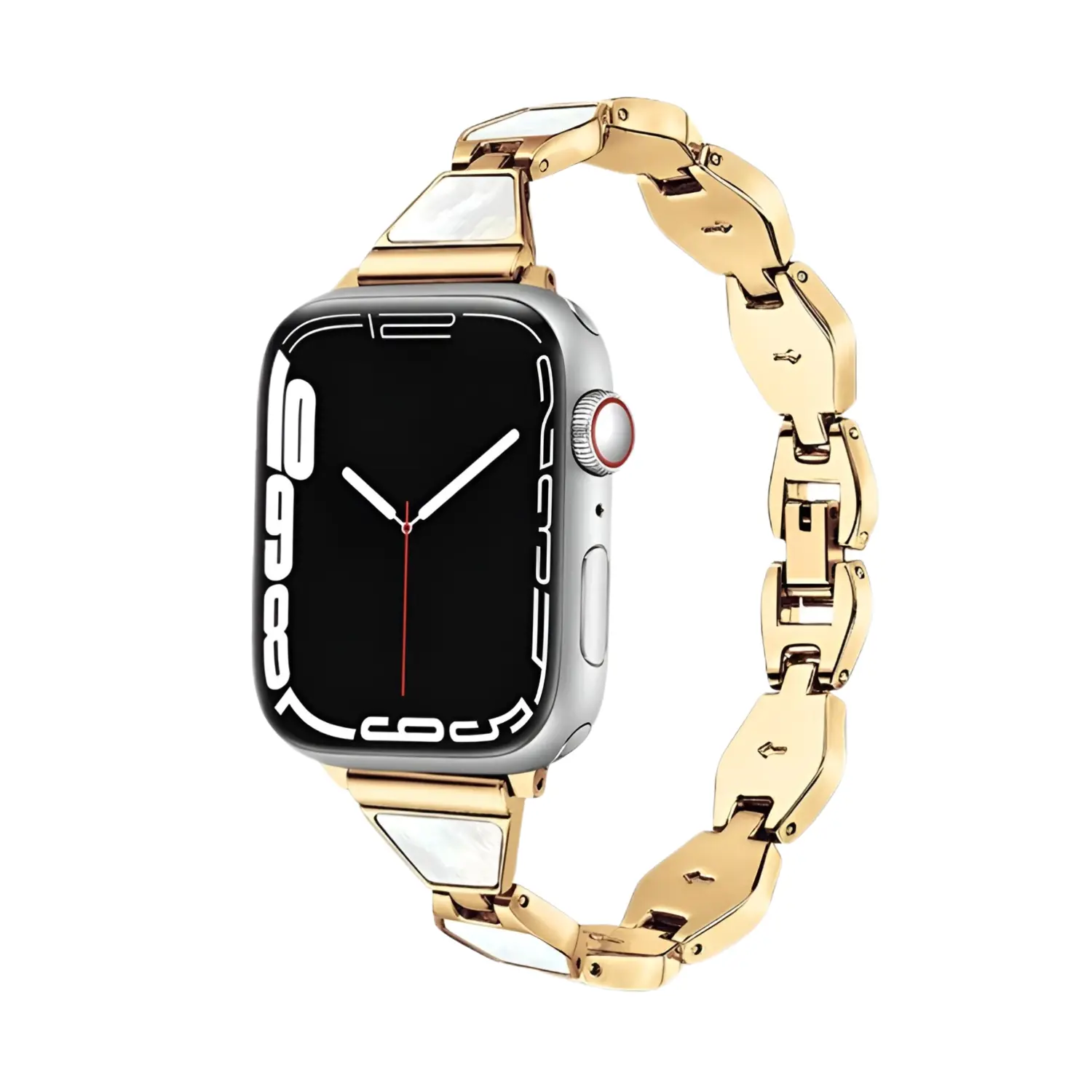 Браслет для часов Apple Совместимость Металлический Zhongwo Золотой
Браслет для часов Apple Совместимость Металлический Zhongwo Золотой