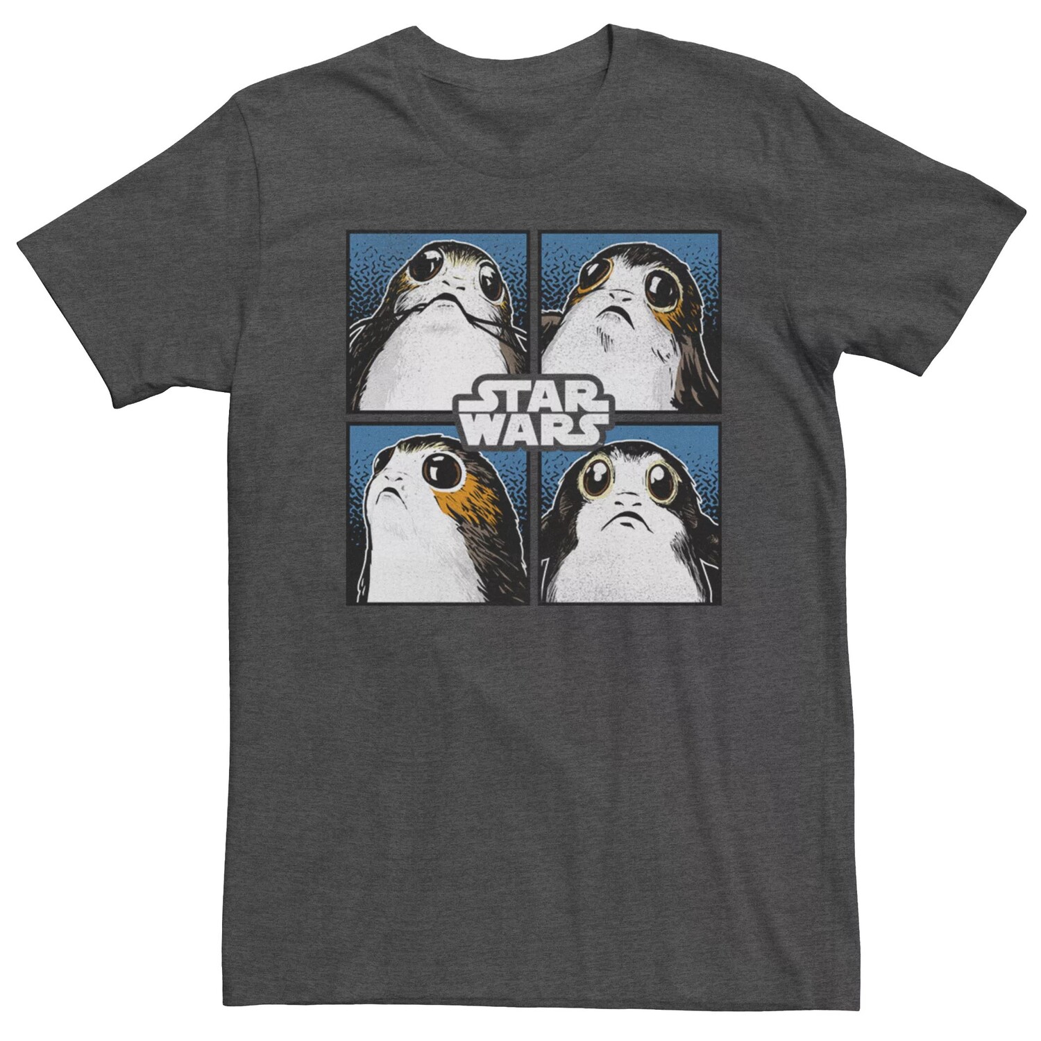 Мужская футболка Porg Four из эпизода 8 «Звездных войн» Licensed Character
Мужская футболка Porg Four из эпизода 8 «Звездных войн» Licensed Character