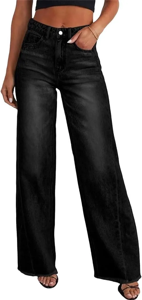 Женские джинсы Vintage с высокой талией и прямыми штанинами
Женские джинсы Vintage с высокой талией и прямыми штанинами