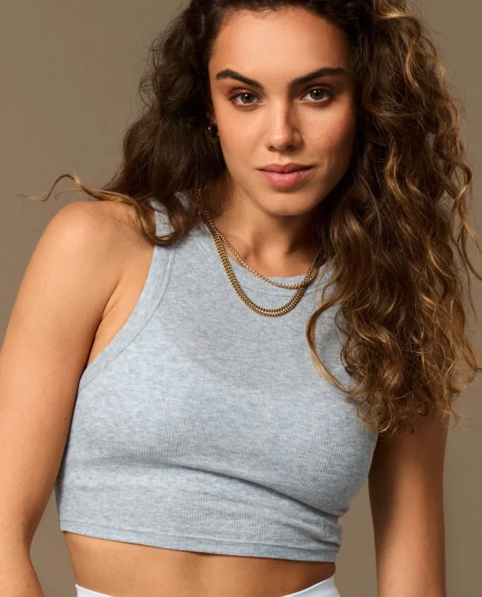 Женский спортивный топ из переработанной ткани Believe Athletics, серый
Женский спортивный топ из переработанной ткани Believe Athletics, серый