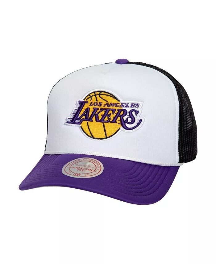Мужская кепка Mitchell Ness Los Angeles Lakers из твердой древесины с блокировкой из пеноматериала спереди Trucker Snapback Mitchell & Ness, белый
Мужская кепка Mitchell Ness Los Angeles Lakers из твердой древесины с блокировкой из пеноматериала спереди Trucker Snapback Mitchell & Ness, белый