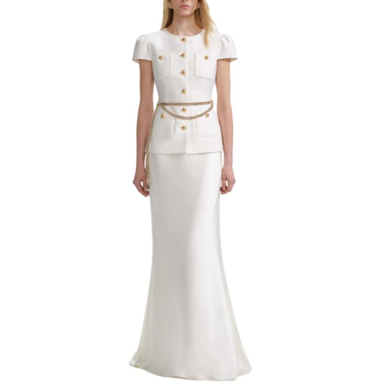 Платье Taffeta для автопортрета Self-portrait, слоновая кость
Платье Taffeta для автопортрета Self-portrait, слоновая кость