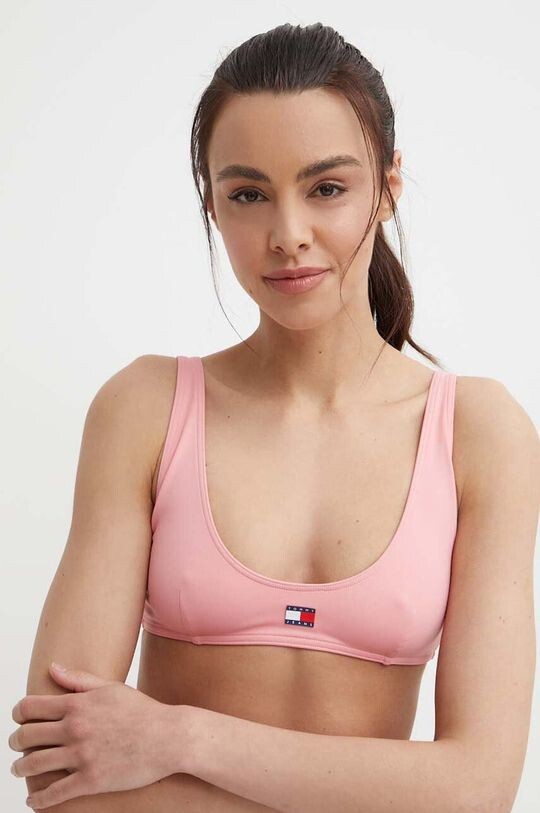 Плавательный бюстгальтер Tommy Jeans, розовый
Плавательный бюстгальтер Tommy Jeans, розовый