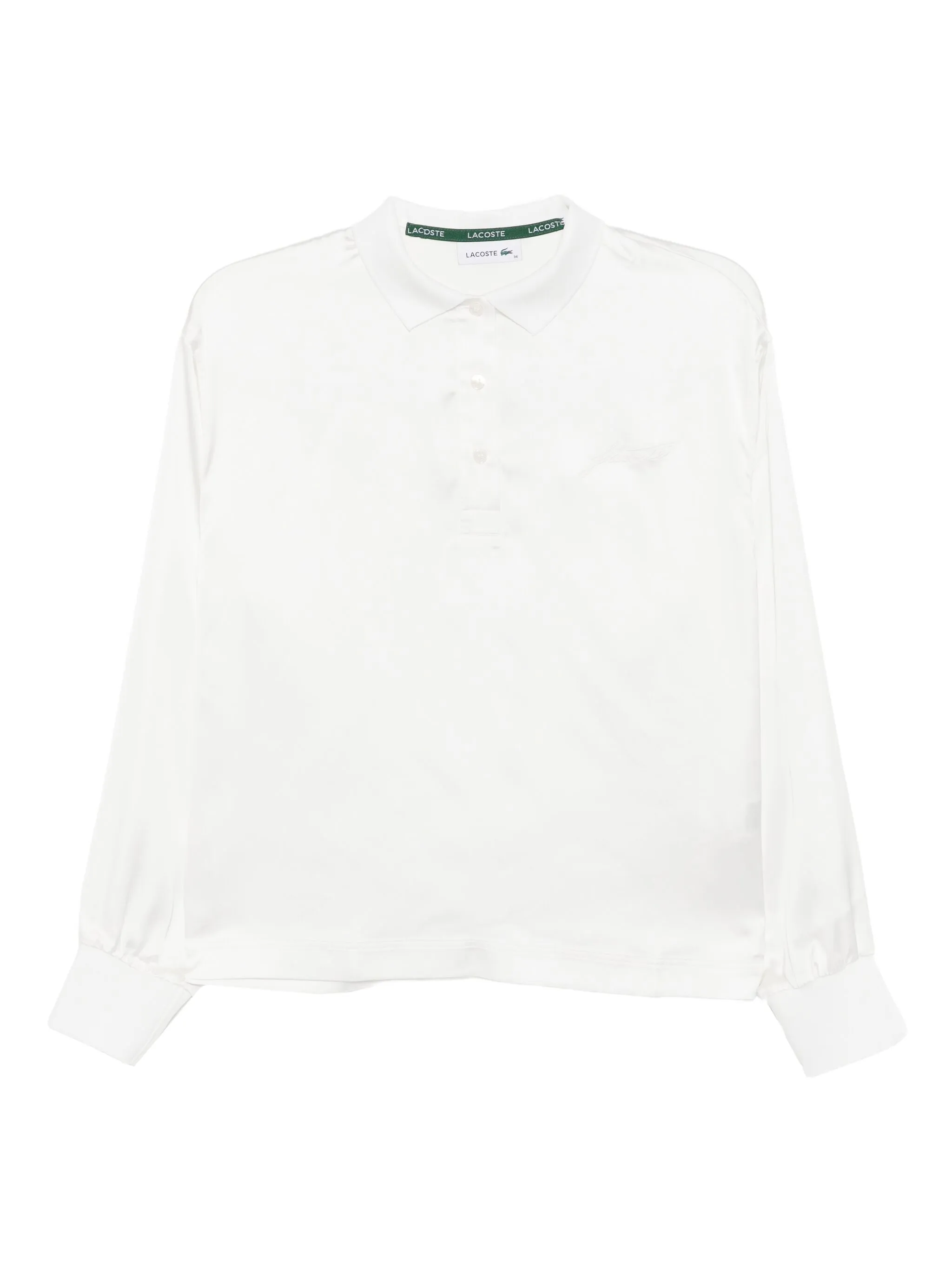 Рубашка поло с вышитым логотипом Lacoste, белый
Рубашка поло с вышитым логотипом Lacoste, белый