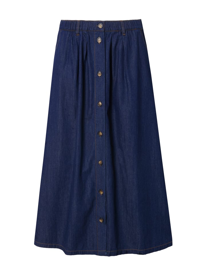 Юбка до колена Ulla Popken, цвет dark blue denim
Юбка до колена Ulla Popken, цвет dark blue denim