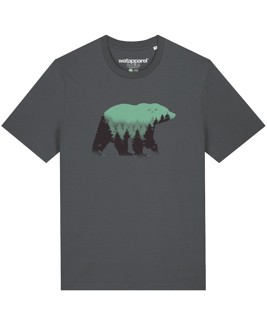 Рубашка Watapparel Waldbär, антрацит
Рубашка Watapparel Waldbär, антрацит