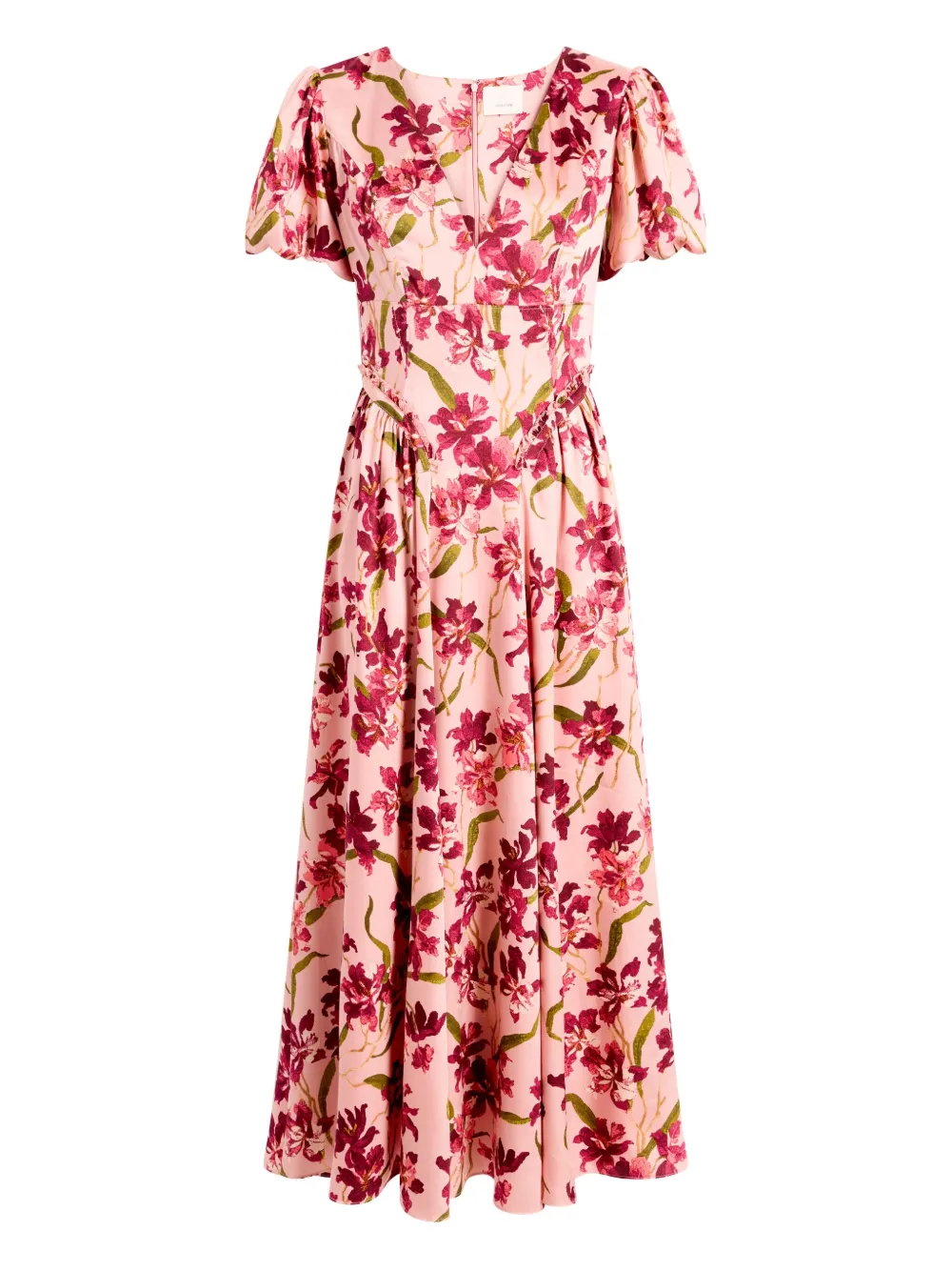 Платье с объемными рукавами и цветочным принтом Cinq A Sept, розовый
Платье с объемными рукавами и цветочным принтом Cinq A Sept, розовый